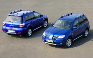 Mitsubishi Outlander 1 (2002-2006) – этика поведения вождения