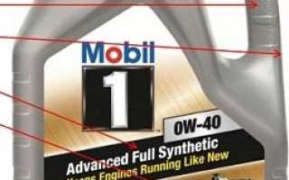 Признаки поддельного моторного масла