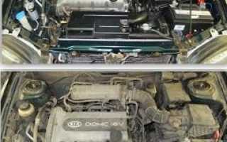 Эффективность сухой мойки двигателя