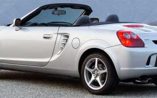 Toyota MR2 III / MR-S (1999-2006) – технические характеристики