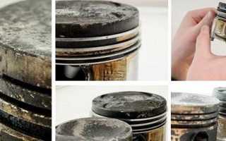 Как сделать раскоксовку поршневых колец двигателя автомобиля