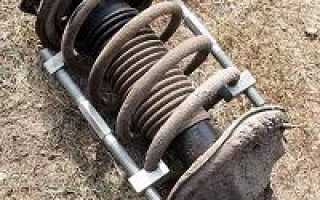 Как самому поменять задние пружины