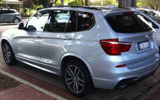 О резине на BMW X3 (БМВ Х3)