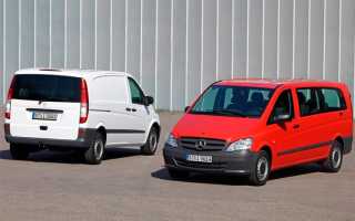 Mercedes Vito 2 / Viano W639 (2003-2014) модели