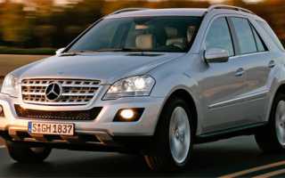Mercedes ML W164 (2005-2011) – работа над ошибками в дизайне.
