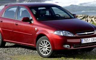 Chevrolet Lacetti (2004-2013) модели.