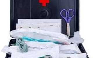 Автомобильная аптечка: состав, правила применения