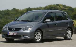 Honda Civic 7 (2000-2006) модельный ряд