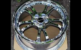 О хромированных дисках – как покрасить диски в хром своими руками