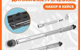 О динамометрических ключах: адаптеры и наборы