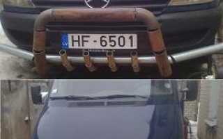 Кенгурятник для авто своими руками