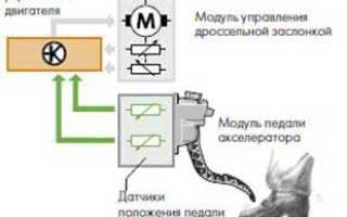 Что такое электронная педаль газа, и в чем ее отличие от механической