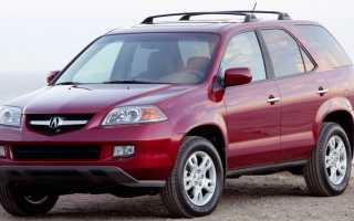 Acura MDX 1 / YD1 (2001-2006) – технические характеристики