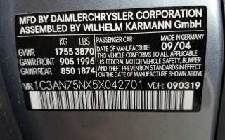 Как узнать дату выпуска автомобиля по vin