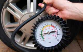 Как определить давление в шинах автомобиля по манометру
