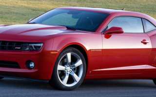 Chevrolet Camaro V (2009-2015) модель.