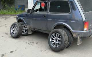 О шинах на Ниву 4х4 размером R16