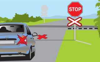 Требования знака Стоп