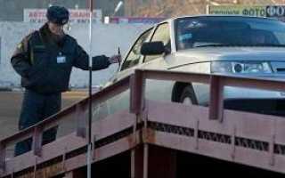 Как заезжать на эстакаду, чтобы сдать экзамен