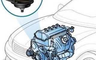 Правильная установка подушек двигателя