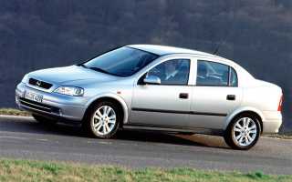 Opel Astra G (1998-2004) – технические характеристики