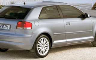 Audi A3 2 / 8P (2003-2012) – характеристики
