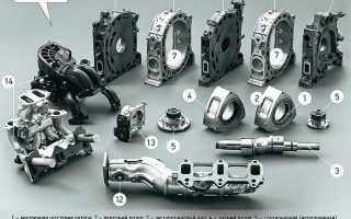 Конструктивные особенности роторного двигателя
