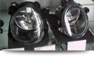 Как установить противотуманки на лада гранта