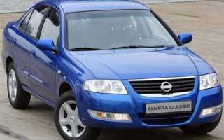 Nissan Almera Classic (2006-2013) – классика из Кореи в истории