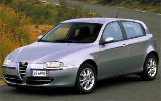 Alfa Romeo 147 (2000-2004) модели.
