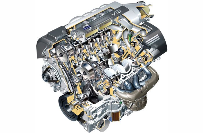 4,4-литровый V8 производства Yamaha