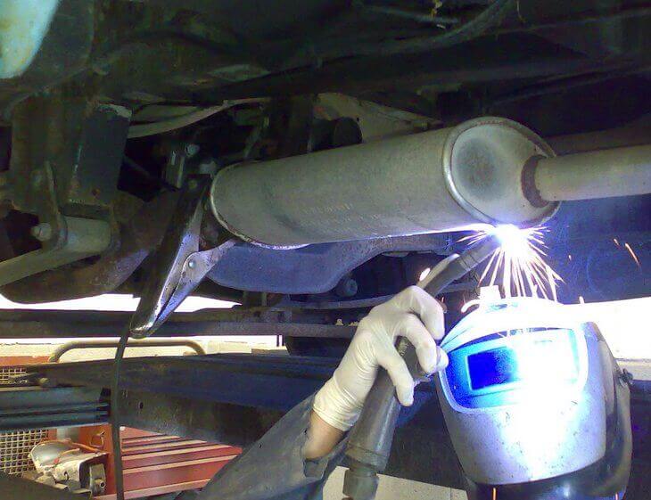 Ремонт глушителя