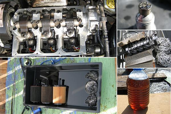 промывка двигателя соляркой