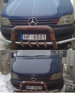 как сделать кенгурятник