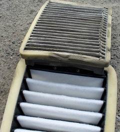 мокрый салонный фильтр