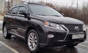 Расход Лексус Рх 450