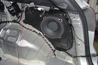 установка аудиосистемы