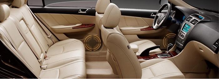 Внутреннее убранство BYD G6