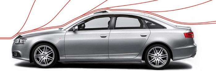 как работает дефлектор на капоте