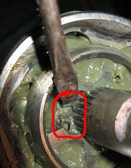 стопорное кольцо на ШРУСе