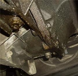 Течь сальника коленвала