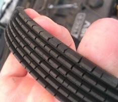 износ ремня генератора