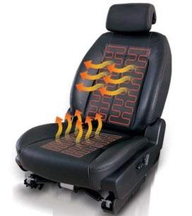принцип работы сидений с подогревом