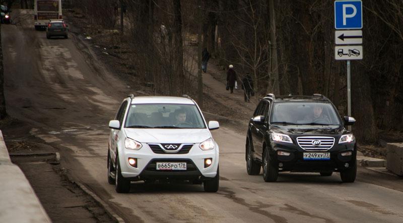 Chery Tiggo и Lifan X60 Chery Tiggo и Lifan X60