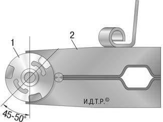 Ориентация сайлентблока задней балки Daewoo Lanos