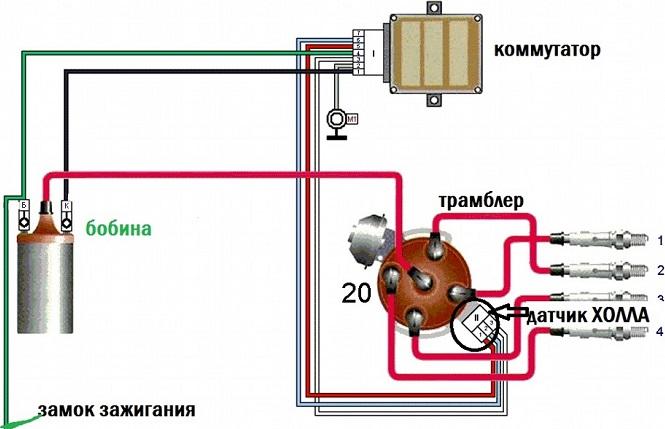 электронное зажигание своими руками схемы