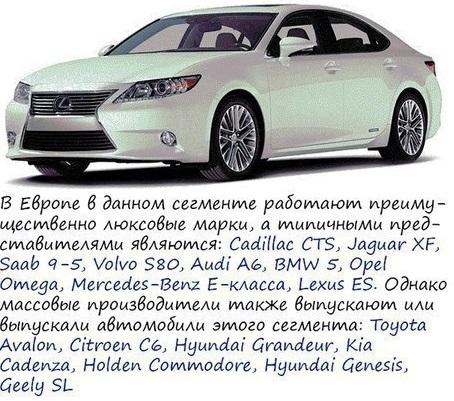 каком классу машин