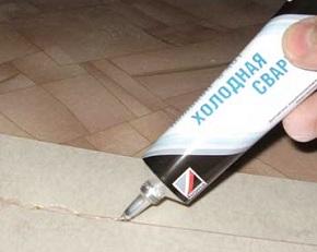 как пользоватся холодной сваркой