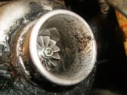 турбина гонит масло