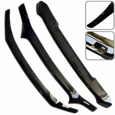 как закрепить мухобойку на капоте